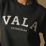 Olive  VALA Academy Fleece - Close-up