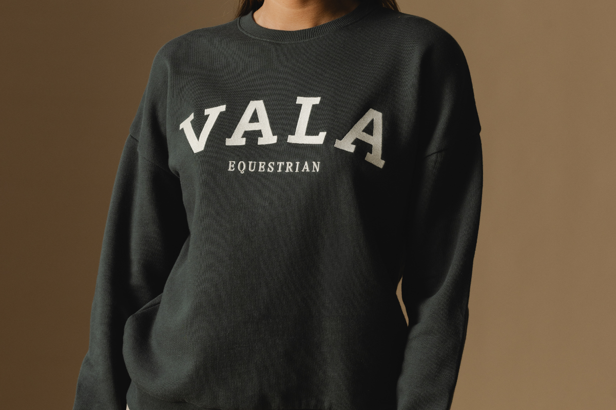Olive  VALA Academy Fleece - Front