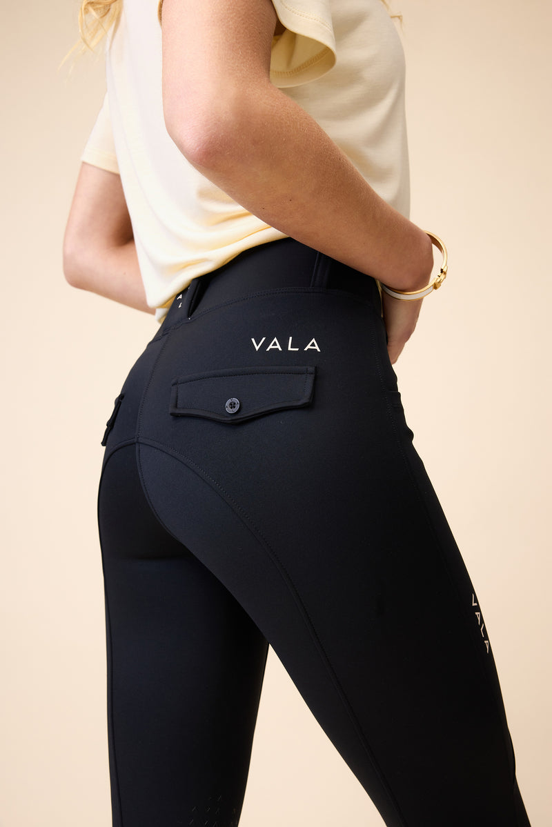 Sculpt And Smooth Riding Breeches - Black