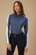 SPF 50+ Sun Protection Shirt - Slate Blue