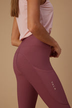 Active Everyday Riding Leggings - Dark Berry