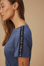 Move On Short Sleeve Tee - Slate Blue
